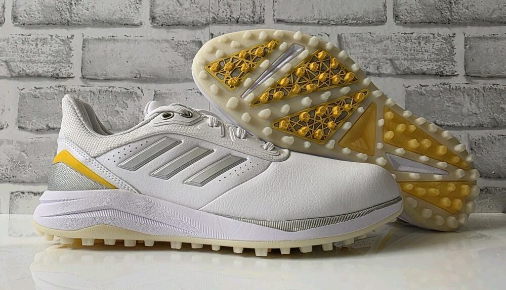 Adidas Solarmotion 24 Lightstrike IF0276 Golf Shoes Men's Sz 7.5 White Spikeless